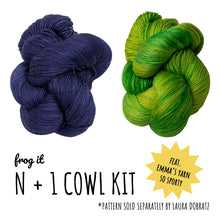 Load image into Gallery viewer, N+1 Cowl Kit by Laura Dobratz
