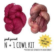 Load image into Gallery viewer, N+1 Cowl Kit by Laura Dobratz
